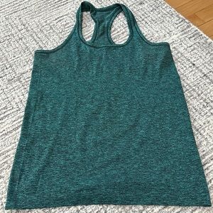 Lululemon heather green tank